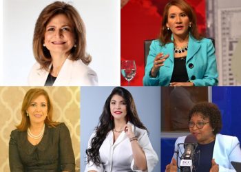 De nueve partidos políticos, cinco llevan a mujeres como aspirantes a la vicepresidencia