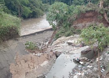 Dirección de Coraasan da seguimiento a avería en canal Monsieur Bogaert tras lluvias