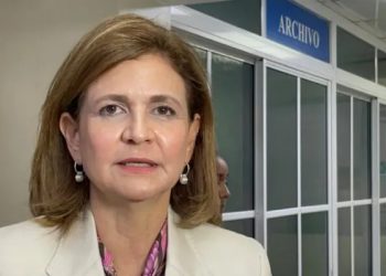 Vicepresidenta Raquel Peña critica forma de protestar de ADP en demanda de aumento salarial