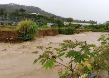 Lluvias desbordan ríos en la región Norte