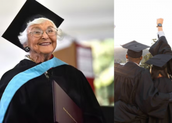 Mujer de 105 años recibe su título de maestría más de 80 años después de iniciar un curso en Stanford