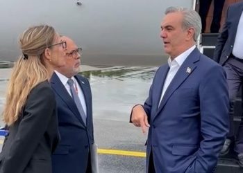 Presidente Abinader llega a Suiza para participar en cumbre sobre la paz en Ucrania