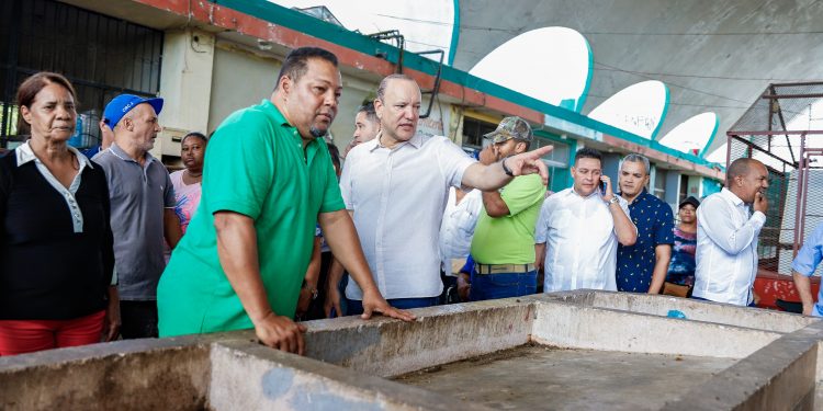 Alcaldía de Santiago inicia rescate del mercado Central de Pueblo Nuevo