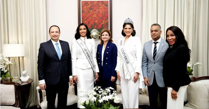 Vicepresidenta recibió ayer la visita de Miss Universo 2023