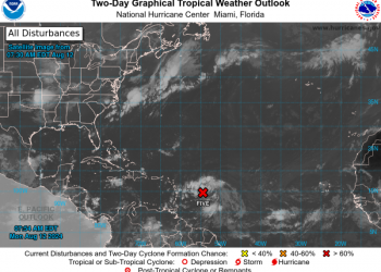 El país se mantiene vigilante ante potencial ciclón 5 ubicado al este de las Antillas Menores