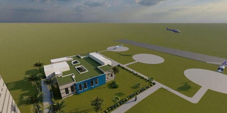 Departamento Aeroportuario iniciará construcción Helipuerto de Santiago