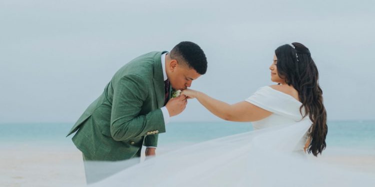 Katherine y Baldwin se casan en el hotel Occidental Punta Cana