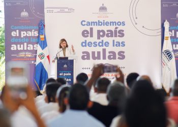 Raquel Peña: “si nos preguntan qué necesita más RD, la respuesta es clara: educación, educación y educación”