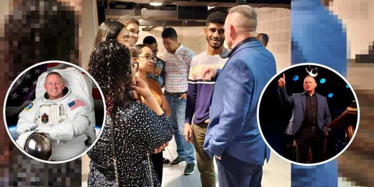 Astronauta de la NASA varado en el espacio estuvo en RD en enero dictando conferencia