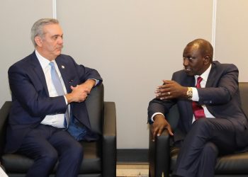 Presidentes de Kenia y RD Sostienen Reunión Bilateral.