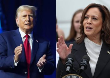 Trump y Harris se preparan para debate este martes