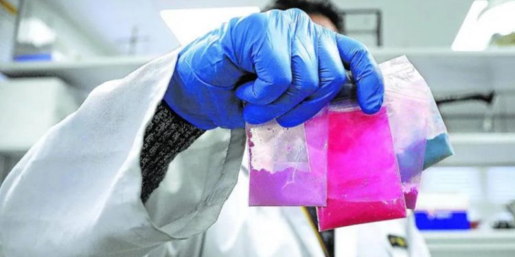 La DNCD ha incautado 4,000 gramos de "cocaína rosa" en el país