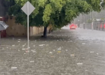 Fuertes lluvias causan estragos en Santiago y en zonas del Cibao