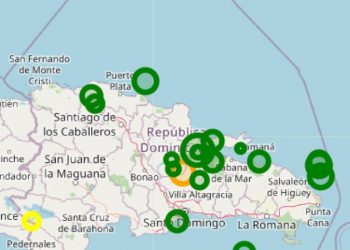 Al menos 22 temblores en República Dominicana en las últimas 48 horas
