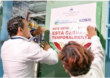 Autoridades clausuran temporalmente 40 centros de expendio de bebidas alcohólicas