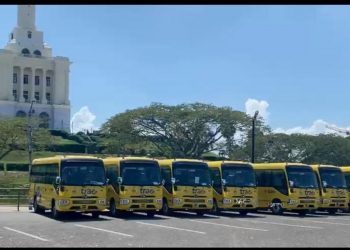Santiago estrena este domingo el sistema de transporte escolar TRAE con 150 autobuses eléctricos