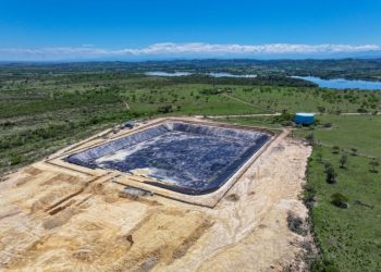 INDRHI construye canales laterales presa de Maguaca en Montecristi