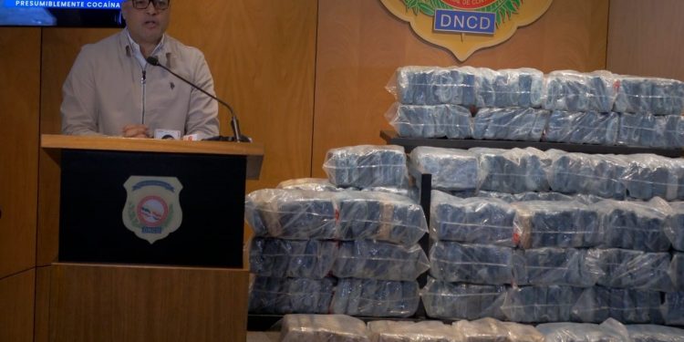 DNCD ocupa 497 paquetes de cocaína en el puerto Caucedo