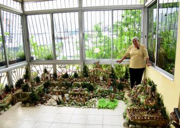 Mami Magda, la abuela que lleva más de cuatro décadas recreando el nacimiento de Jesús