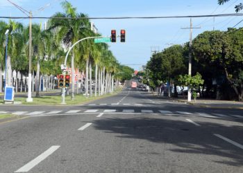 Gran Santo Domingo: Calles lucen desoladas en el día de Navidad