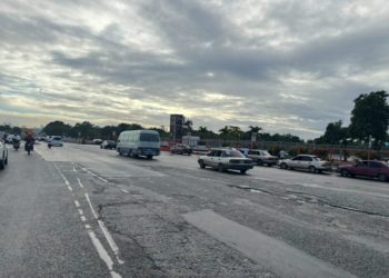 Así luce la autopista Duarte este sábado en la mañana: tránsito despejado