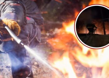 Otro incendio destruye tres viviendas y más resultan afectadas en Santiago Oeste