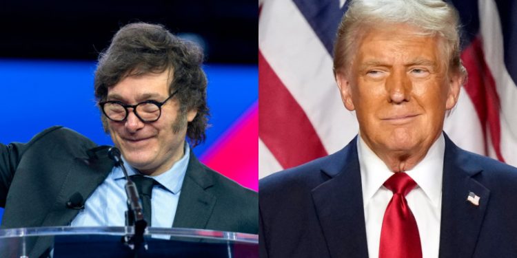 En reunión Milei y Trump acuerdan reciprocidad de aranceles