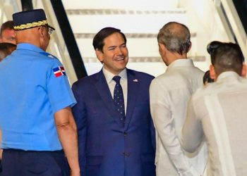 Marco Rubio llega a República Dominicana para su encuentro con Abinader
