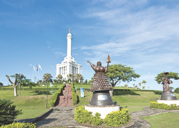 Ejecutan plan renovación del Monumento en Santiago