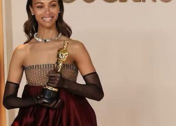 Zoe Saldaña confirma participación en Premios Soberano 2025