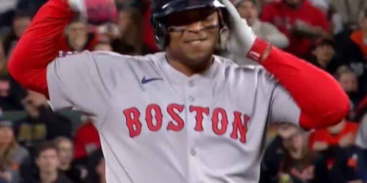 Rafael Devers rompe racha de 21-0 con doble productor en triunfo de Boston