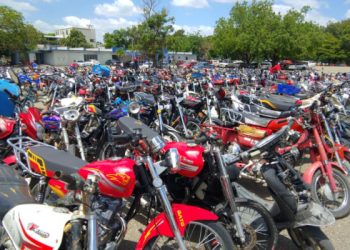 Casi 2,000 motocicletas están retenidas desde la Semana Santa