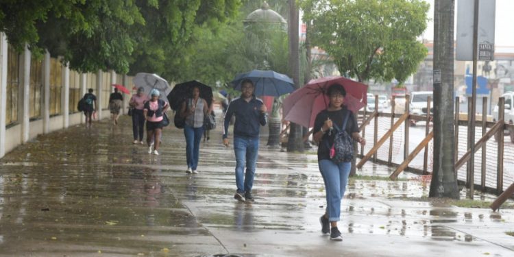 Las lluvias continúan este miércoles en gran parte del país