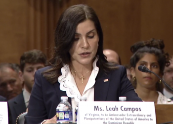 ¿Quién es Leah Campos, la provida que se perfila como embajadora estadounidense en República Dominicana?