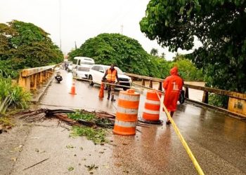 Lluvias causan daños en Puerto Plata