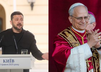 Zelenski habla con el papa León XIV y le explica su propuesta de tregua a Rusia