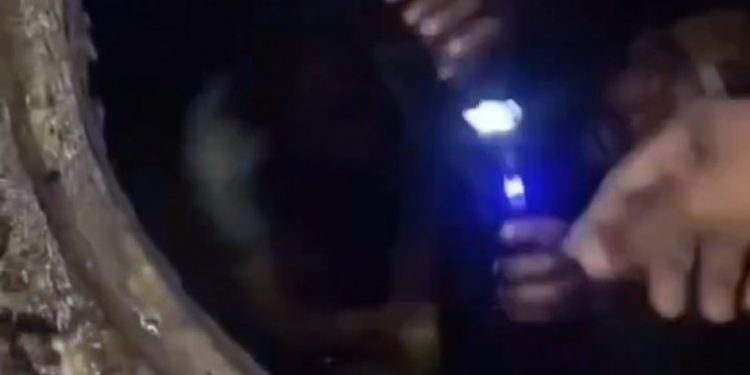 Sherlyn permaneció 8 horas en un túnel inundado y oscuro