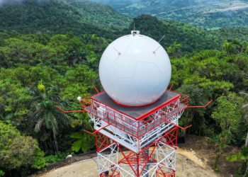 IDAC inaugura radar meteorológico en Loma Isabel de Torres