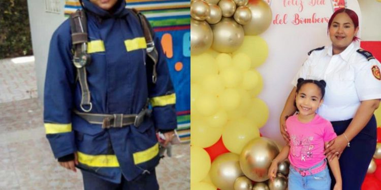La desafiante vida de madres que sirven al Cuerpo de Bomberos de Santiago
