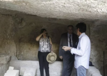 Palestinos temen que Israel se apodere de un yacimiento arqueológico en Cisjordania