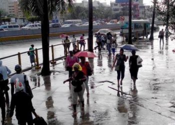 Se esperan aguaceros para este lunes por vaguada