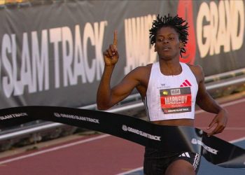 Marileidy Paulino se impone en el Grand Slam Track con un tiempo de 49.12
