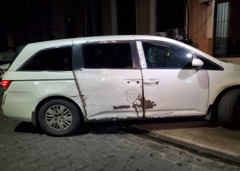 Un empresario, una tragedia y una miniván golpeada