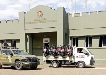 Detienen camión cargado de motocicletas que serían introducidas a Haití