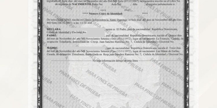 Las actas del estado civil cambiarán a partir de este martes