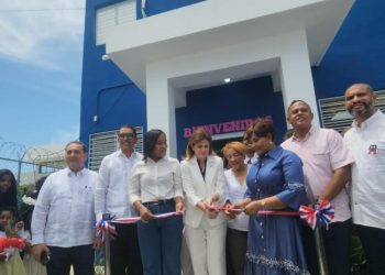 Vicepresidenta Raquel Peña inaugura CAIPI en Mena, Bahoruco
