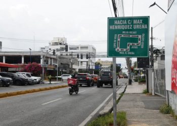 Arranca prohibición de giros a la izquierda en la Lope de Vega