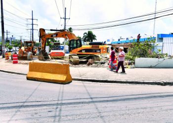 Trabajos de ampliación próximo al Jardín Botánico reducirán aceras de residenciales