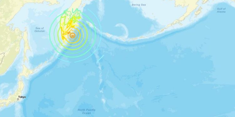 Nuevo terremoto de magnitud 6.2 sacude la península rusa de Kamchatka