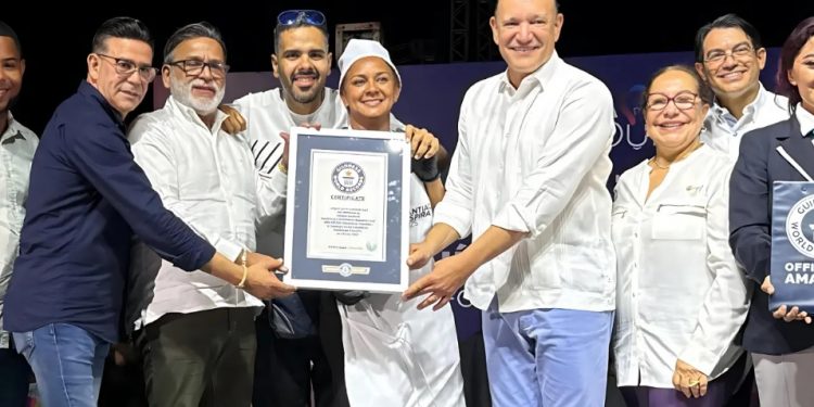 El primer restaurante dominicano con un Récord Guinness